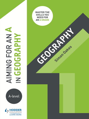 cover image of Aiming for an a in A-level Geography